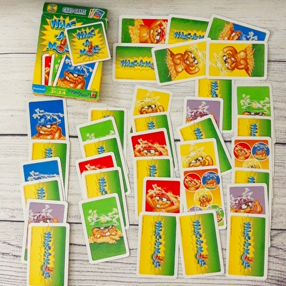 Whac-A-Mole Card Game COMPLETE (2009), Box Damage - Picture 3 of 16